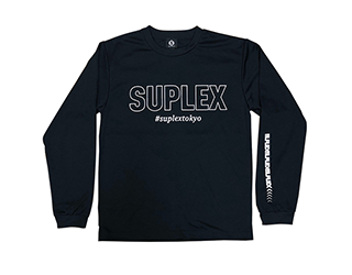 #suplextokyoドライロングTシャツ（ブラック）
