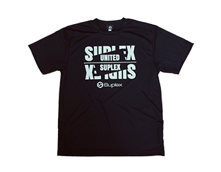 UNITED SUPLEXドライTシャツ（ブラック）