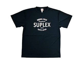 SUPLEX2023ドライTシャツ（ブラック）4.4oz